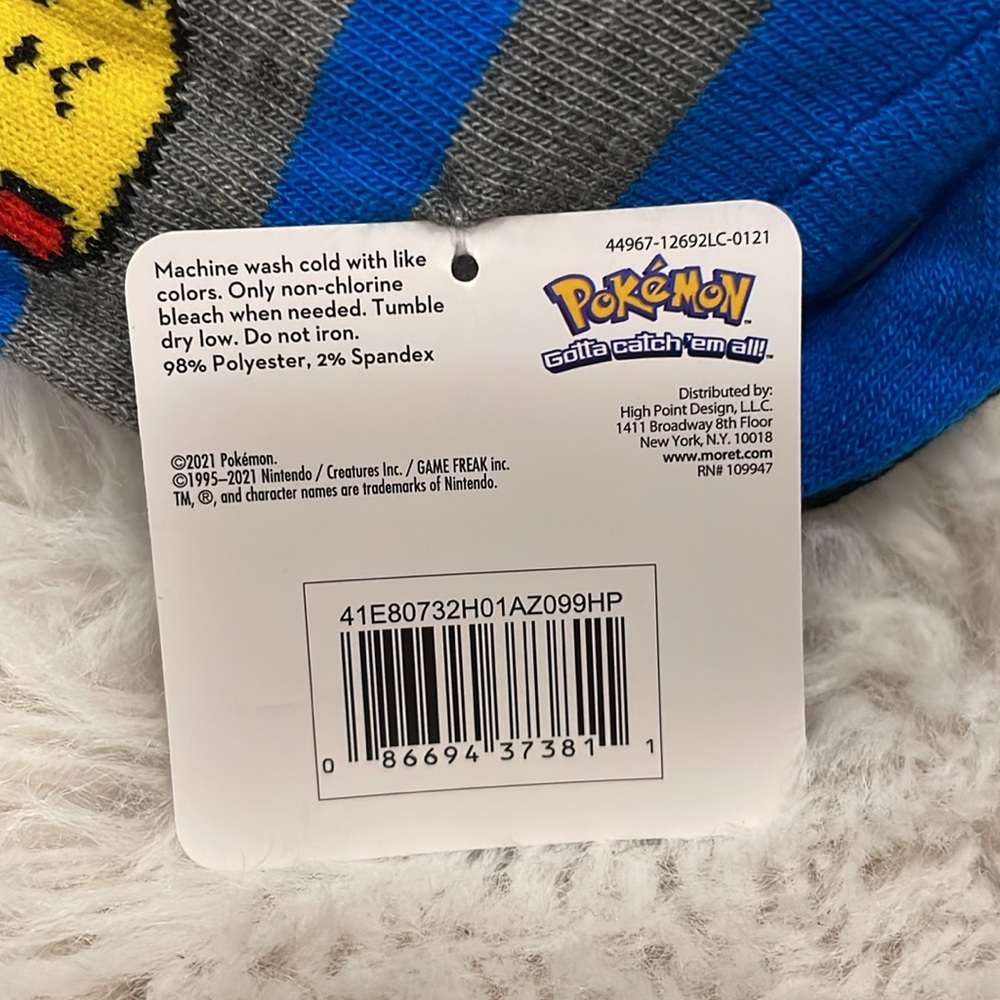 Pokémon socks - Picture 5 of 6